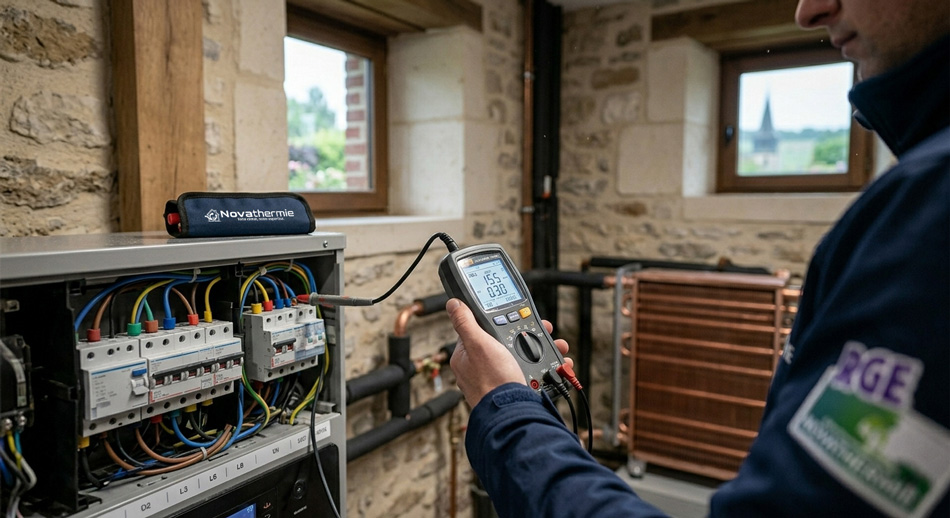 Artisan RGE pour installation et aides pompe a chaleur 2026 - Novathermie