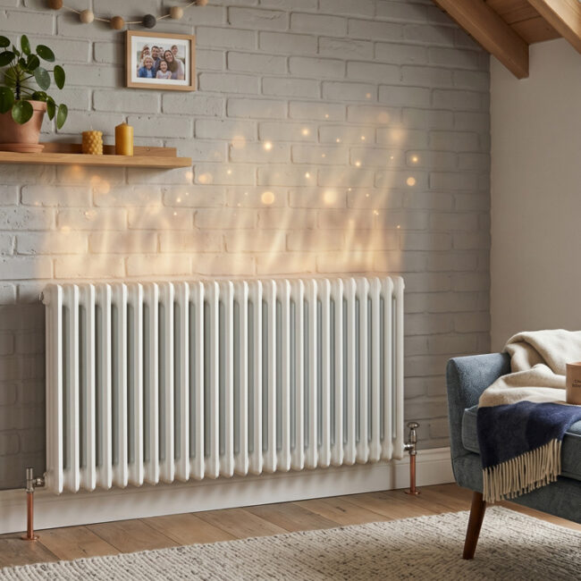 Diffusion de chaleur douce par un radiateur haute performance en Seine-Maritime - Novathermie